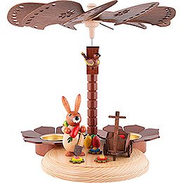 1-Tier Easter Pyramid Natural - 20 cm / 7.9 inch