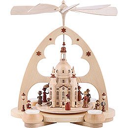 1 - Tier Pyramid  -  Church of Our Lady Dresden  -  34cm / 13 inch