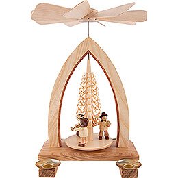 1-Tier Pyramid - Wind Section - Natural - 26 cm / 10.2 inch