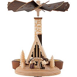 1-Tier Smoking Pyramid - Forest Lodge - 26 cm / 10 inch