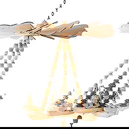 1-stckige Deckenpyramide Bergmnnner - 45 cm