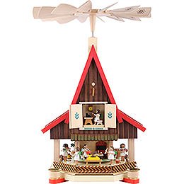 2-Tier Advent's House Angel's Bakery - 53 cm / 21 inch