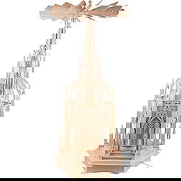 2-stckige Dompyramide ohne Bestckung - 110 cm