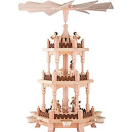 3-stöckige Pyramide Zur Weihnacht - 45 cm
