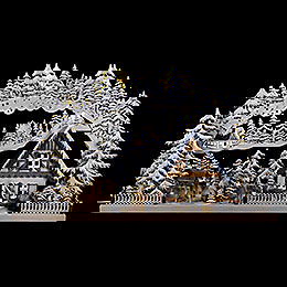 3D Candle Arch - Onset of Winter - 72x43 cm / 28x17 inch