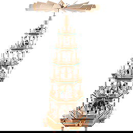 6-stckige Pyramide Paradies - 106 cm