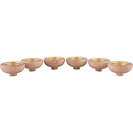 Adaptors for Tea Lights 1.4cm (0.55inch) - Set of Six