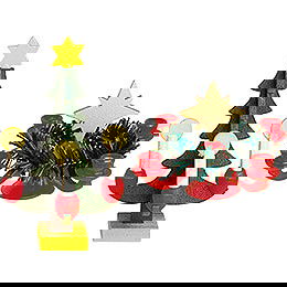 Adventsleuchter & Tannenbaum Miniatur