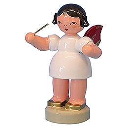 Angel Conductor  -  Red Wings  -  Standing  -  6cm / 2,3 inch