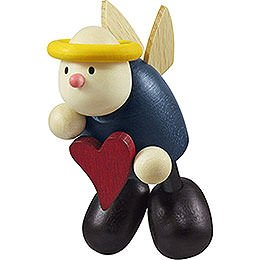 Angel Hans Floating with Heart - 7 cm / 2.8 inch