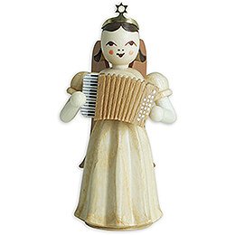 Angel Long Pleaded Skirt with Accordion - Natural - 6,6 cm / 2.6 inch