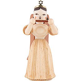 Angel Long Pleaded Skirt with Mouth Organ  -  Natural  -  6,6cm / 2.6 inch