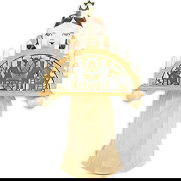 Angel Long Skirt with Candle Arch natural electric - 22 cm / 8.7 inch