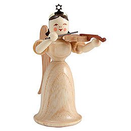 Angel Long Skirt with Violin, Natural  -  6,6cm / 2.6 inch