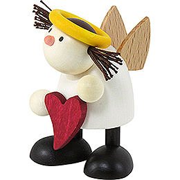 Angel Lotte Standing with Heart - 7 cm / 2.8 inch