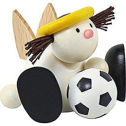 Angel Lotte with Football - 7 cm / 2.8 inch
