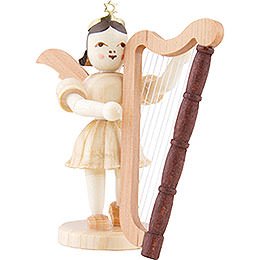 Angel Short Skirt Harp, Natural  -  6,6cm / 2.6 inch