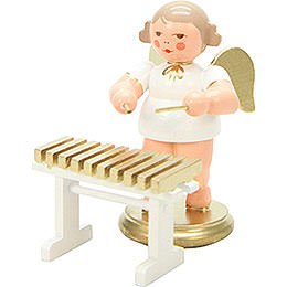 Angel White/Gold Xylophone - 6,0 cm / 2 inch