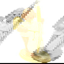 Angel White/Gold with Bass  -  6,0cm / 2 inch
