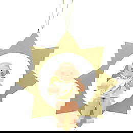 Angel on Star - 26,0 cm / 10 inch