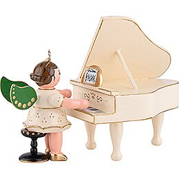 Angel on the Piano  -  6,5cm / 2,5 inch