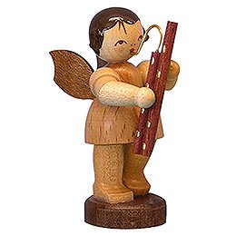 Angel with Bassoon - Natural Colors - Standing - 6 cm / 2,3 inch