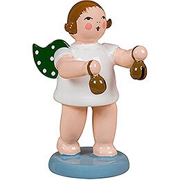 Angel with Castanets - 6,5 cm / 2.6 inch