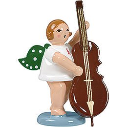 Angel with Contrabass - 6,5 cm / 2.5 inch