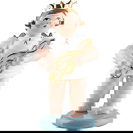 Angel with Crown and Clef - 6,5 cm / 2.6 inch