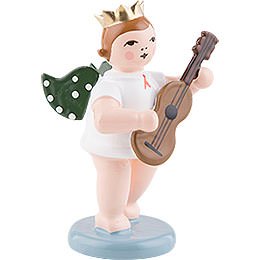 Angel with Crown and Guitar - 6,5 cm / 2.5 inch