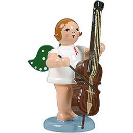 Angel with Double Bass - 6,5 cm / 2.5 inch