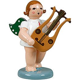 Angel with Lyre Guitar - 6,5 cm / 2.5 inch