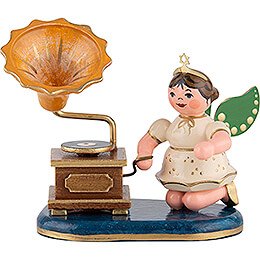 Angel with Phonograph - 6,5 cm / 2 inch