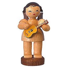 Angel with Ukulele - Natural Colors - Standing - 6 cm / 2,3 inch