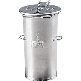 Ash Barrell Stainless Steel - 9 cm / 3.5 inch