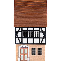 Backdrop House - Town House with 3 Windows - 16 cm / 6.3 inch