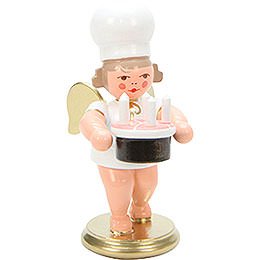 Baker Angel with Cake - 7,5 cm / 3 inch