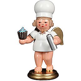 Baker Angel with Cupcake - 7,5 cm / 3 inch