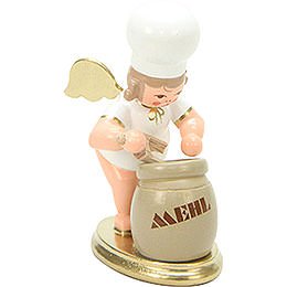 Baker Angel with Flour Sack - 7,5 cm / 3 inch