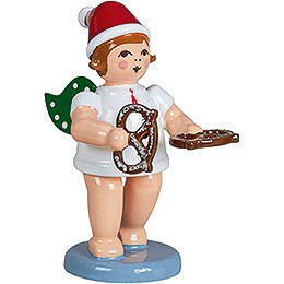 Baker Angel with Hat and Pretzl - 6,5 cm / 2.5 inch