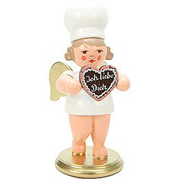 Baker Angel with Heart - 7,5 cm / 3 inch