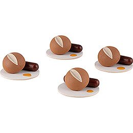 Barbecue place settings - Set of 4 - 1,8 cm / 0.7 inch