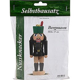 Bastelset Nussknacker Bergmann - 15 cm