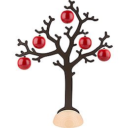 Baum mit 5 Äpfeln - 40,5 cm