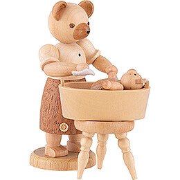 Bear Mother with Child - 10 cm / 4 inch