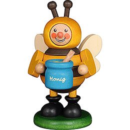 Bee With Honeypot - 10 cm / 3.9 inch
