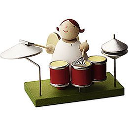 Big Band Guardian Angel with Drums - 3,5 cm / 1.3 inch