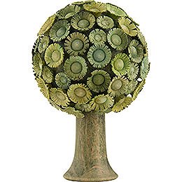 Blütenbaum grün - 6x4 cm