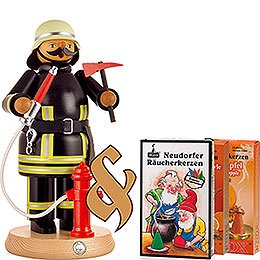 Bundle - Smoker Fireman plus three packs of incense