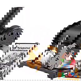 Bundle - Smoking Stove - The Workshop Stove Black plus one pack of incense